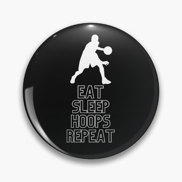 Item preview, Eat Sleep Hoops Repeat designed and sold by Simo0455.