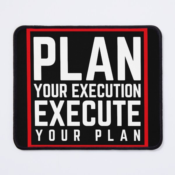 Item preview, Plan Your Execution Execute Your Plan designed and sold by KingsManKind.