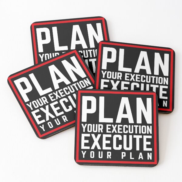 Item preview, Plan Your Execution Execute Your Plan designed and sold by KingsManKind.