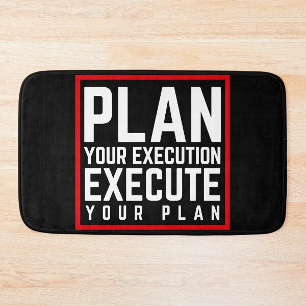 Item preview, Plan Your Execution Execute Your Plan designed and sold by KingsManKind.