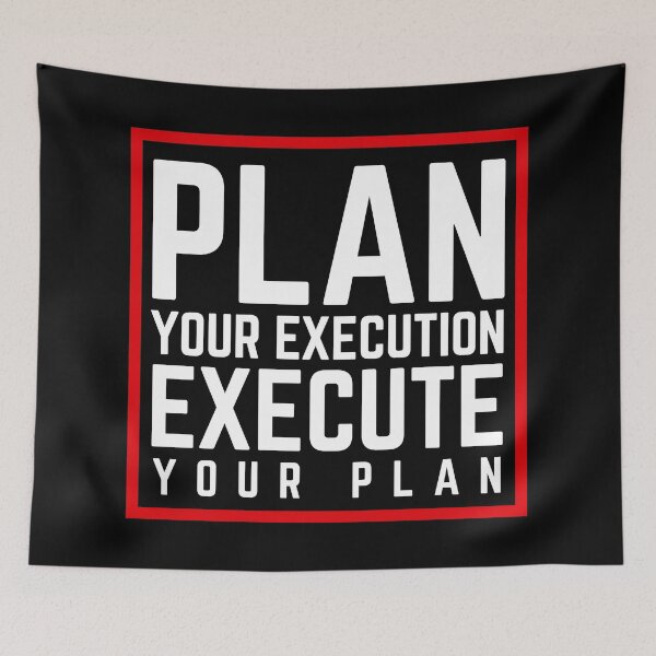 Item preview, Plan Your Execution Execute Your Plan designed and sold by KingsManKind.