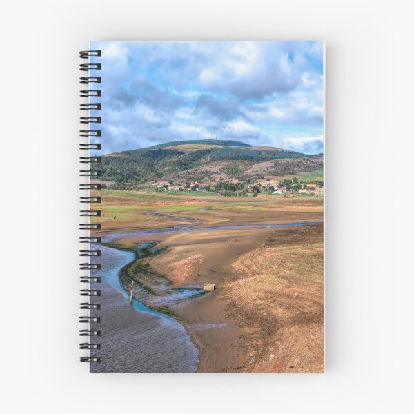 Item preview, River Ebro and Spanish Countryside with Green Fields and Hills Cantabria Spain designed and sold by acceleratorhams.