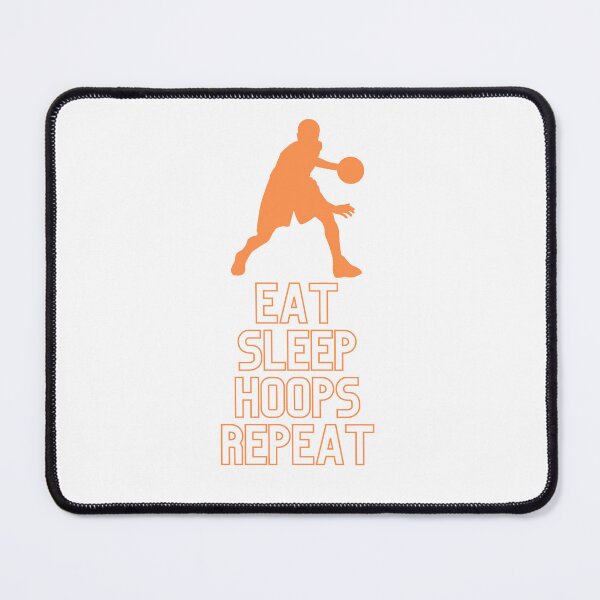 Item preview, Eat Sleep Hoops Repeat designed and sold by Simo0455.