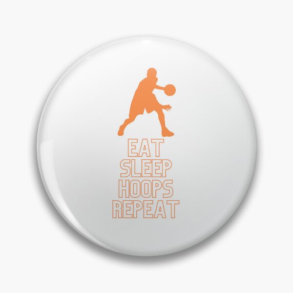 Item preview, Eat Sleep Hoops Repeat designed and sold by Simo0455.