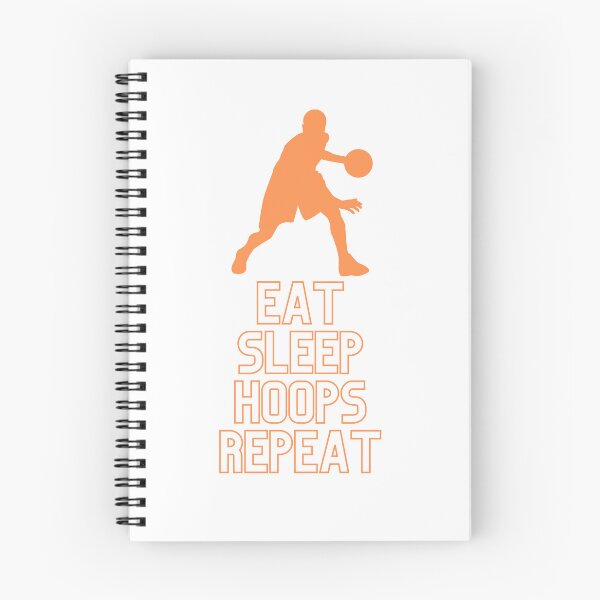 Item preview, Eat Sleep Hoops Repeat designed and sold by Simo0455.
