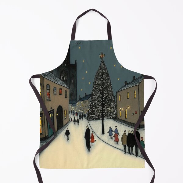 Item preview, CHRISTMAS SCENE PAINTING Midjourney AI art designed and sold by davidjulie.