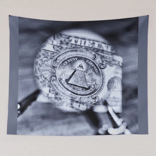 Item preview, ILLUMINATI NWO FREEMASON (US DOLLAR BILL) designed and sold by LeNumerimagiste.