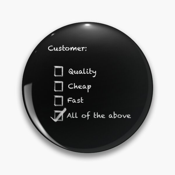 Item preview, POV: Customer - Funny Occupation Gift Ideas designed and sold by vystudio.