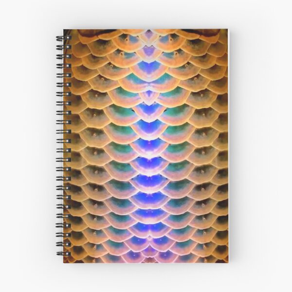 Item preview, Arowana Scale Pattern Blue Green and Gold designed and sold by Artistability.