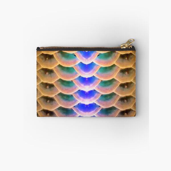Item preview, Arowana Scale Pattern Blue Green and Gold designed and sold by Artistability.