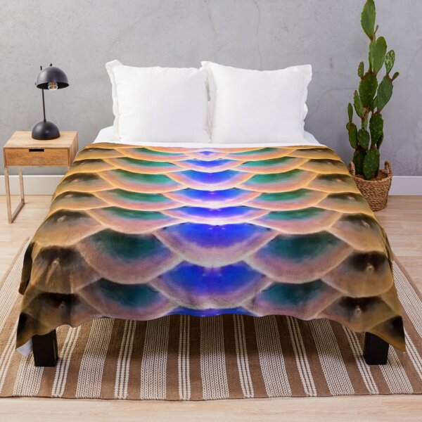 Item preview, Arowana Scale Pattern Blue Green and Gold designed and sold by Artistability.