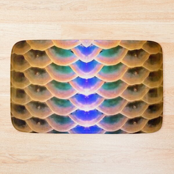 Item preview, Arowana Scale Pattern Blue Green and Gold designed and sold by Artistability.