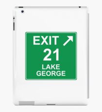 Exit 21 Lake George iPad Case/Skin