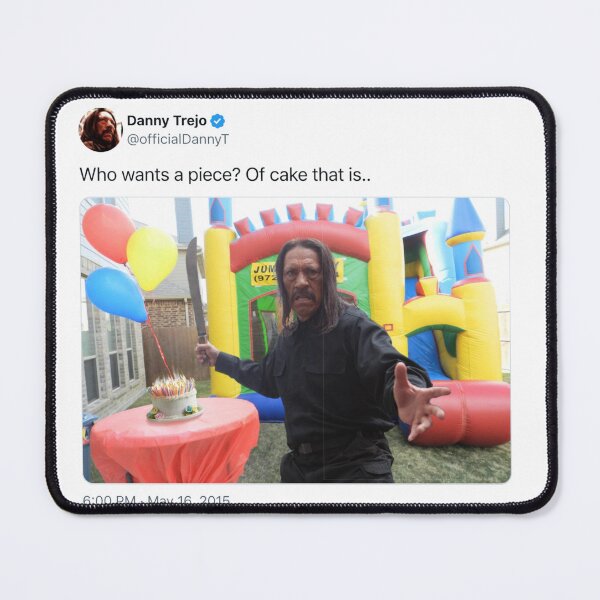 Item preview, Who wants a piece of cake: Danny trejo designed and sold by SunkBubble.