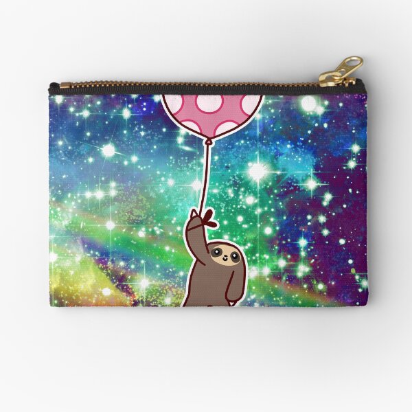 Item preview, Heart Balloon Sloth Rainbow Space designed and sold by SaradaBoru.