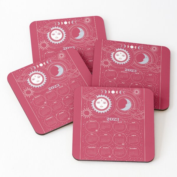 Item preview, Moon and Sun 2023 Calendar designed and sold by cafelab.