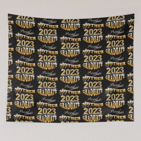 Item preview, GRADUATED 2023, PROUD MOTHER OF A 2023 GRADUATE, CLASS OF 23 designed and sold by R B Chrystal.