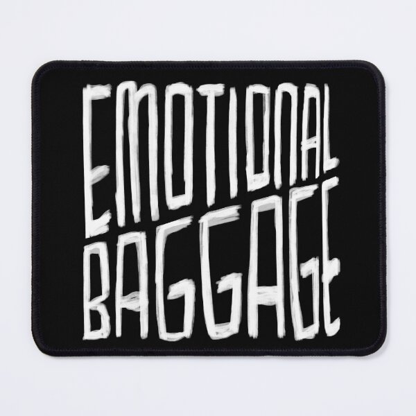 Item preview, Emotional Baggage, for emotional support, openness designed and sold by badlydrawnbabe.