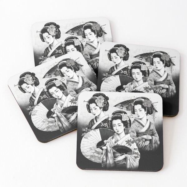 Item preview, Geisha designed and sold by BellasArtStudio.