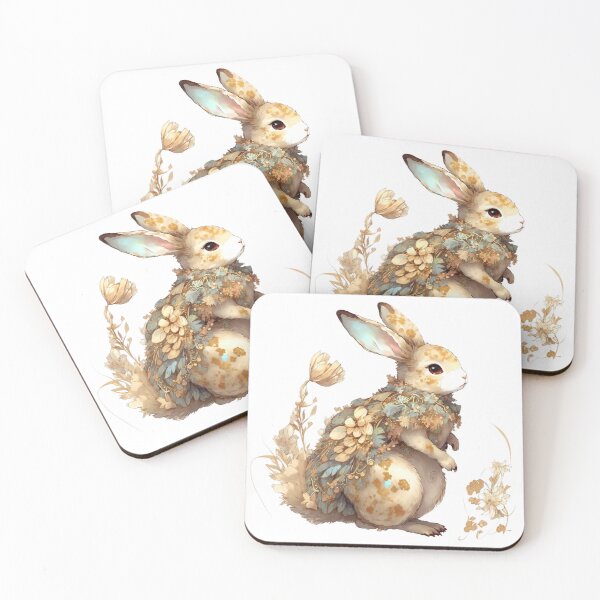 Item preview, Flowery Rabbit designed and sold by MckennaiiShop.