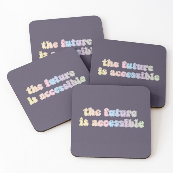 Item preview,  The Future Is Accessible, Special Education Teacher, Neurodiversity Autism Awareness Dyslexia Gift designed and sold by retro10.