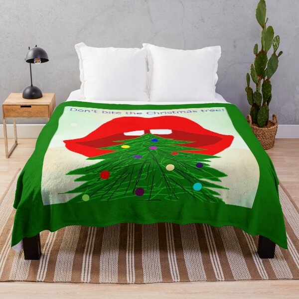 Item preview, Don't bite the Christmas tree, #giftoriginal designed and sold by Tiia Vissak.