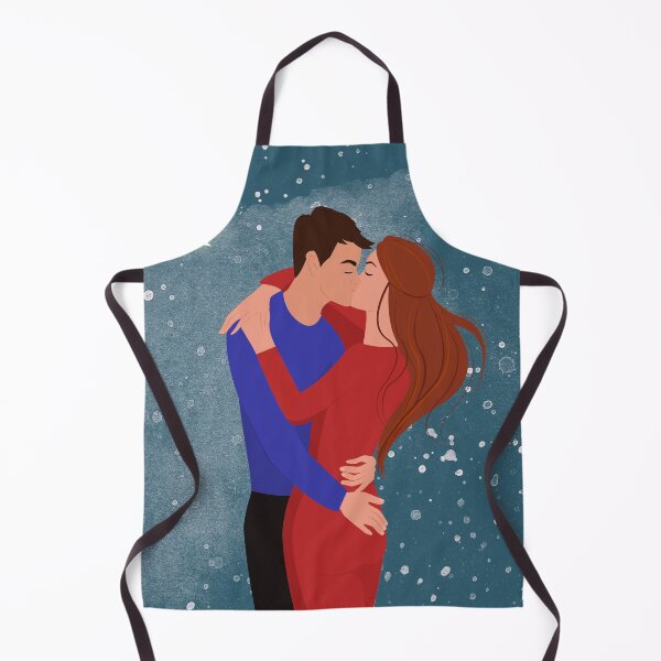 Item preview, The lover kisses the mistress in the moonlight and starlight. designed and sold by Doaa369.