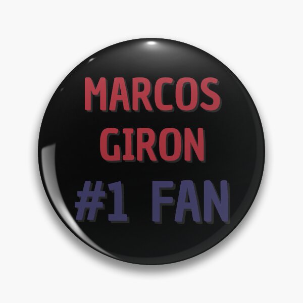 Item preview, Marcos Giron - #1 Fan designed and sold by Rybariuns.