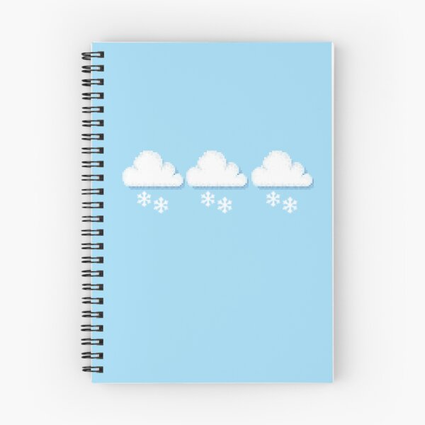 Item preview, Single Retro Snowy Cloud Pixel Weather Icon designed and sold by 8BitTrip.