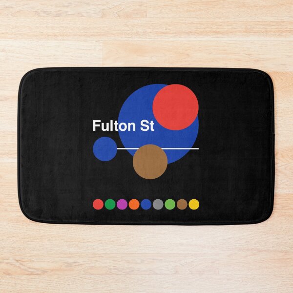 Item preview, Fulton Street, FiDi - Financial District, Lower Manhattan, New York Subway designed and sold by ClickForMore.