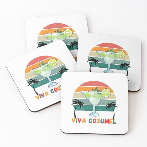Item preview, Viva Cozumel! Margaritas on the Beach at Sunset designed and sold by Lost-World-Shop.