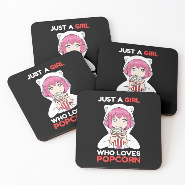 Item preview, Popcorn, Just a girl who loves popcorn designed and sold by sweary12.