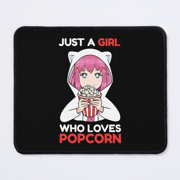 Item preview, Popcorn, Just a girl who loves popcorn designed and sold by sweary12.