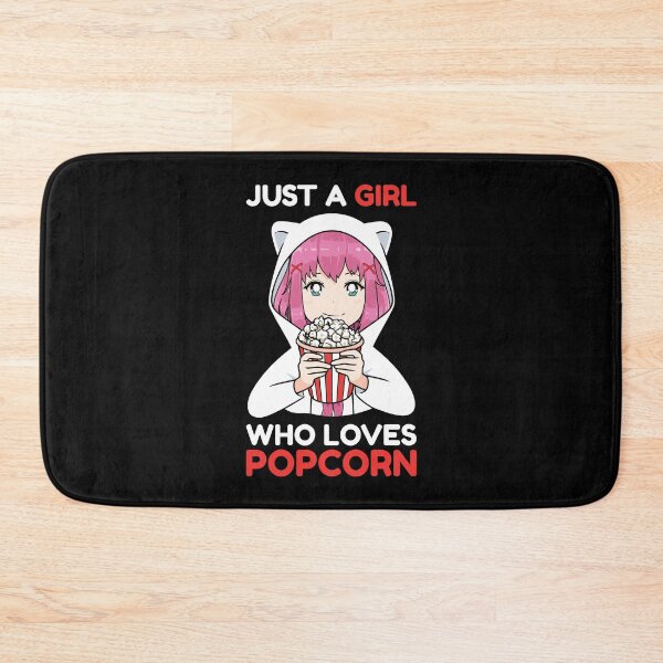 Item preview, Popcorn, Just a girl who loves popcorn designed and sold by sweary12.