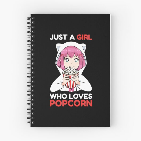Item preview, Popcorn, Just a girl who loves popcorn designed and sold by sweary12.