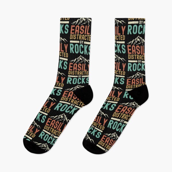 Item preview, Easily Distracted By Rocks ( Geologist And Geology Teacher Gift) designed and sold by i-longmanshop.