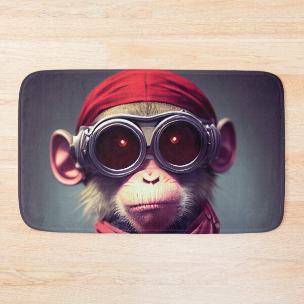 Item preview, Macaque Pirate Cyberpunk Character designed and sold by MimozaStudio.