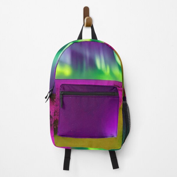 Artikelvorschau, Floral And Aurora Borealis Background entworfen und verkauft von VitalDesigner.