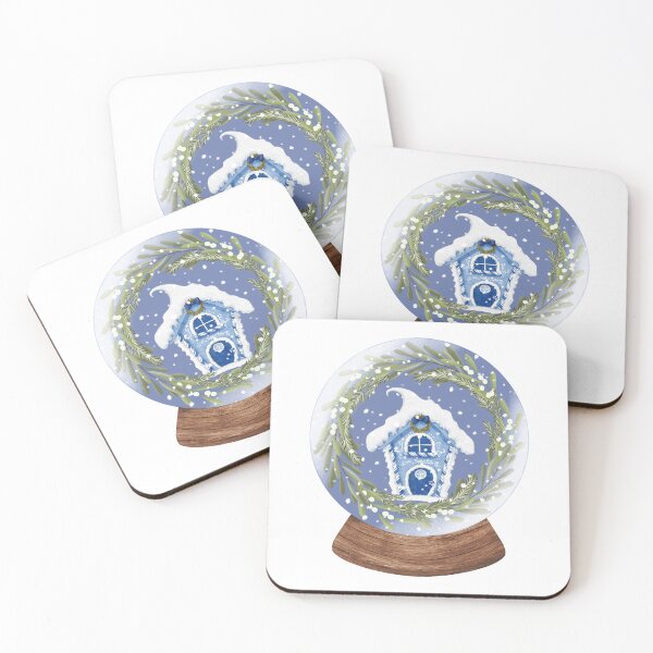 Item preview, Snow Globe Winter House 10 designed and sold by TasimaDesign.