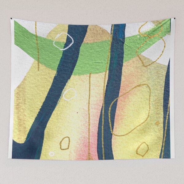 Item preview, Beautiful nature landscape, colorful watercolor abstract designed and sold by anaozzart.