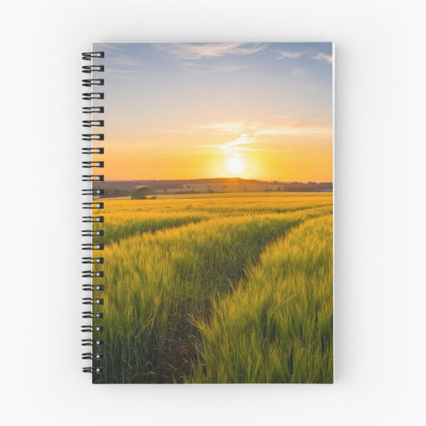 Item preview, Sunset Over Wheat Fields designed and sold by heidipics.