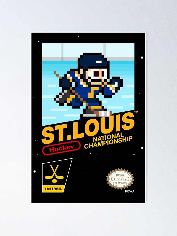 St Louis Blues Vintage Poster Tote Bag