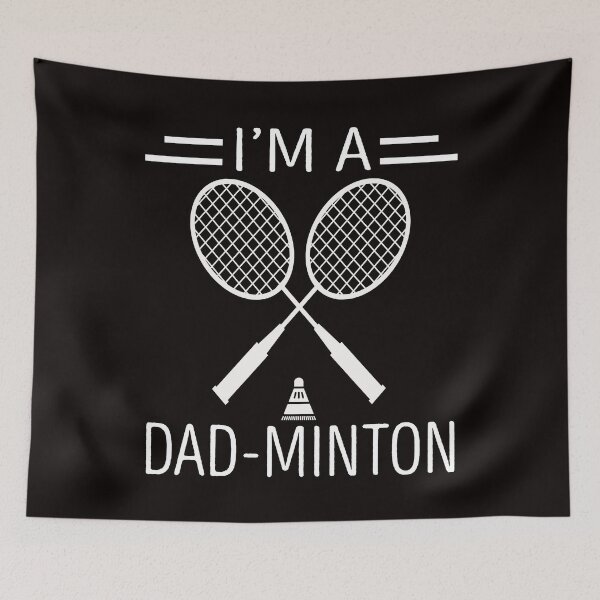 Item preview, I'm A Dad-minton Funny Pun Badminton Lovers Dad Father designed and sold by Buyeseoshop.