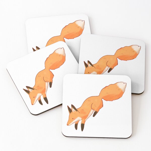 Item preview, Cute fox jumping illustration  designed and sold by Mayarart.