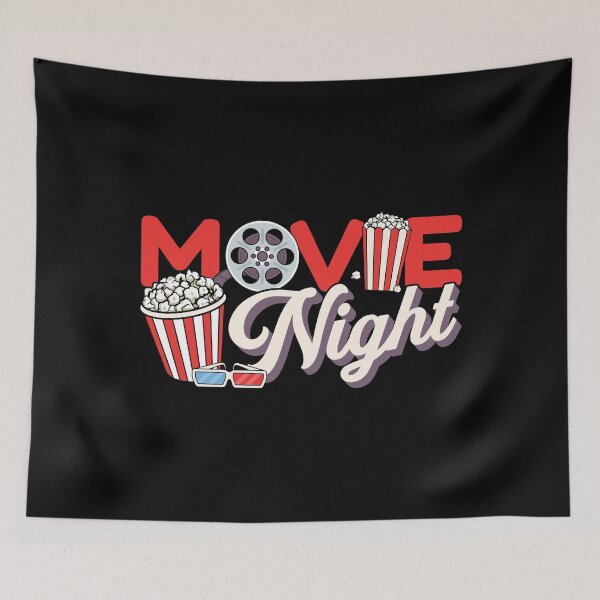 Item preview, Movie Night, Popcorn designed and sold by sweary12.