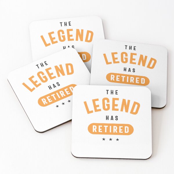 Item preview, The Legend Has Retired Funny Retirement designed and sold by cidolopez.