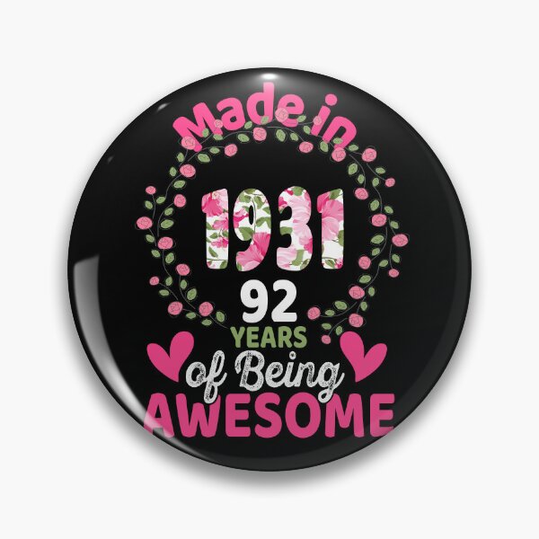 Item preview, Vintage Birthday Born In 1931 Limited Edition Woman and Girl designed and sold by TimpDup.