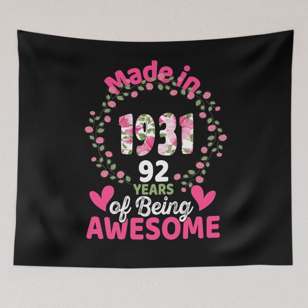 Item preview, Vintage Birthday Born In 1931 Limited Edition Woman and Girl designed and sold by TimpDup.