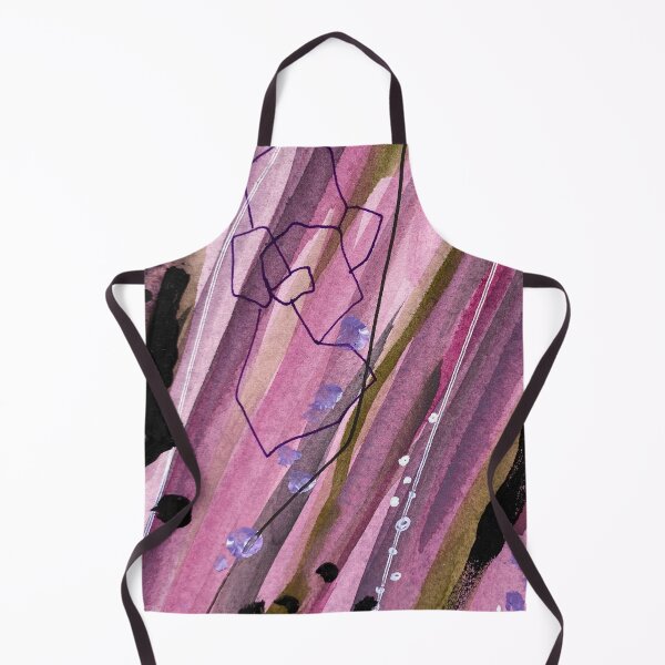 Item preview, Beautiful nature landscape, pink purple watercolor abstract designed and sold by anaozzart.
