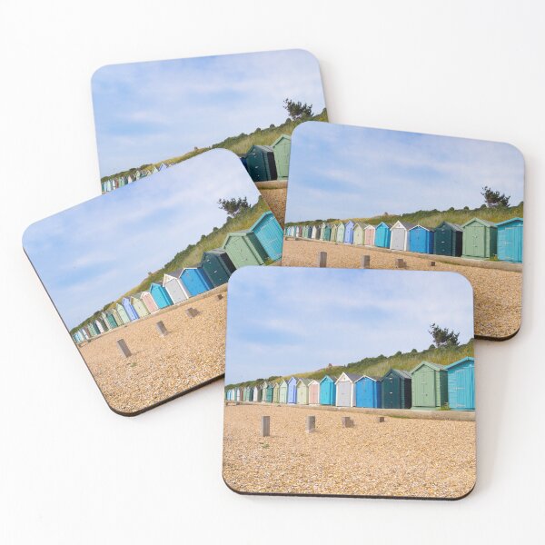 Item preview, Beach Huts at Hill Head designed and sold by heidipics.